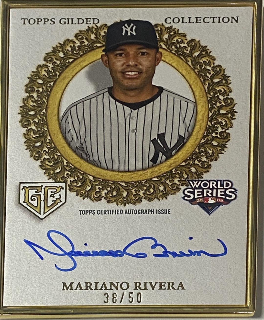 Mariano Rivera #GCH-MR Prices | 2025 Topps Gilded Collection Champions ...