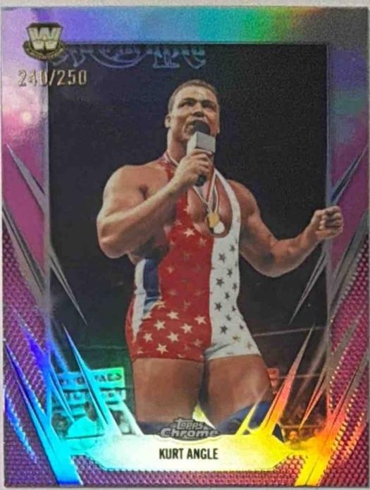 Kurt Angle [Pink Refractor] #123