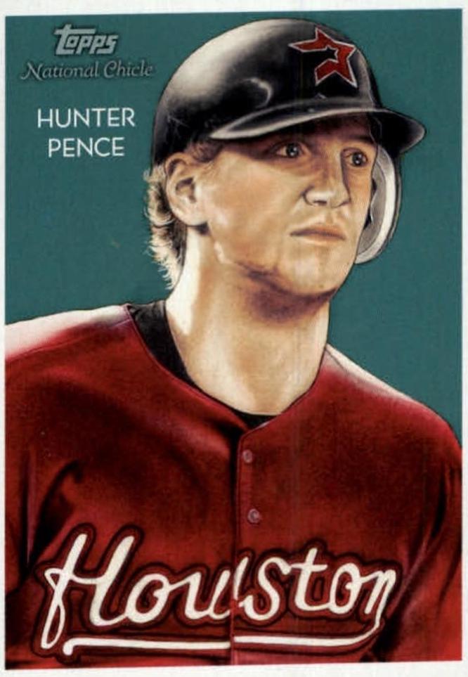Hunter Pence #29 Baseball Cards 2010 Topps National Chicle