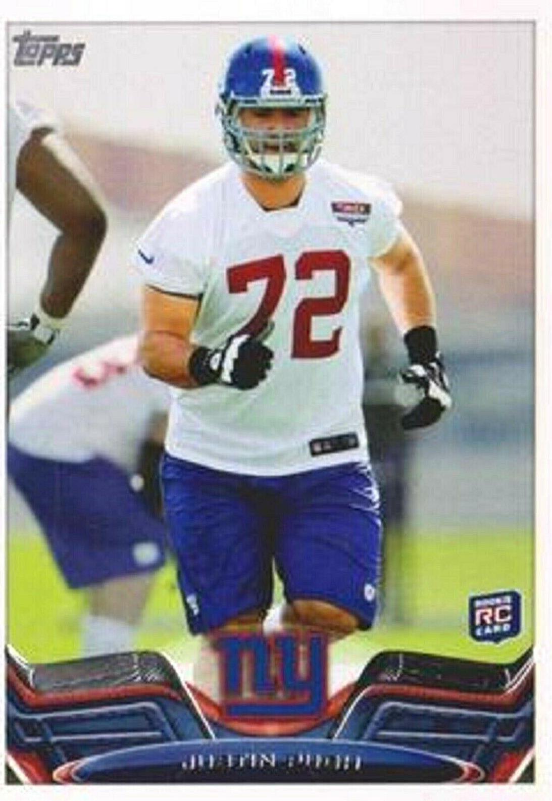 Justin Pugh #235 Football Cards 2013 Topps