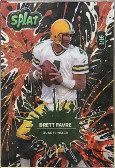 Brett Favre [Orange Scope] #SBORA01-BF Prices | 2025 Wild Card Splat ...