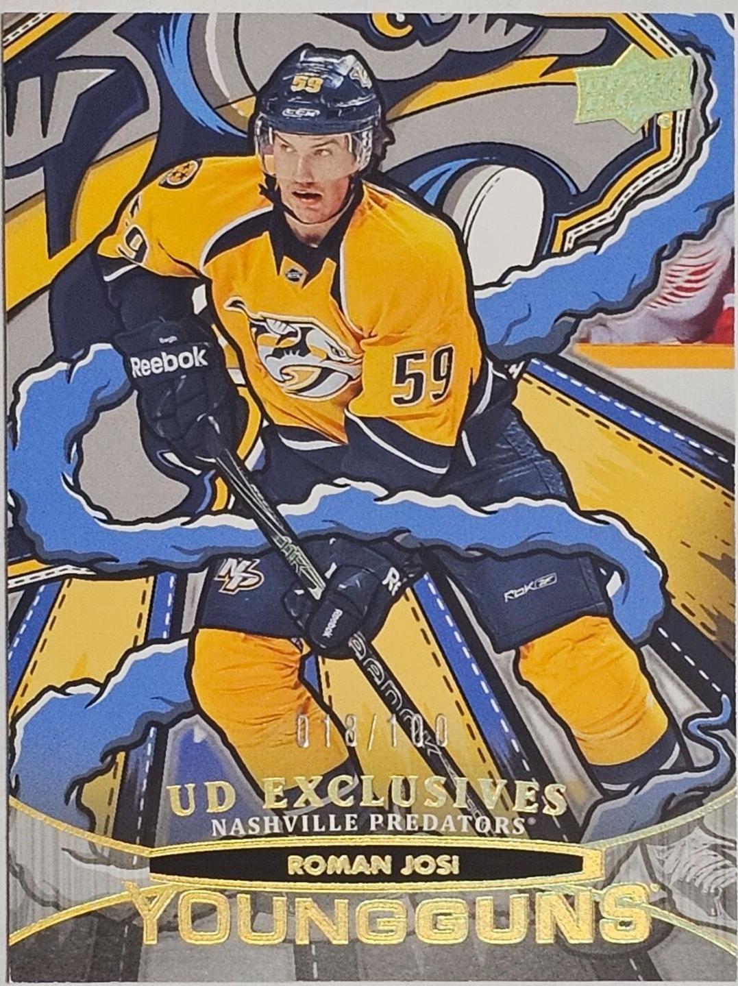 Roman Josi #YGR-42 2024 Upper Deck Young Guns Renewed Hockey