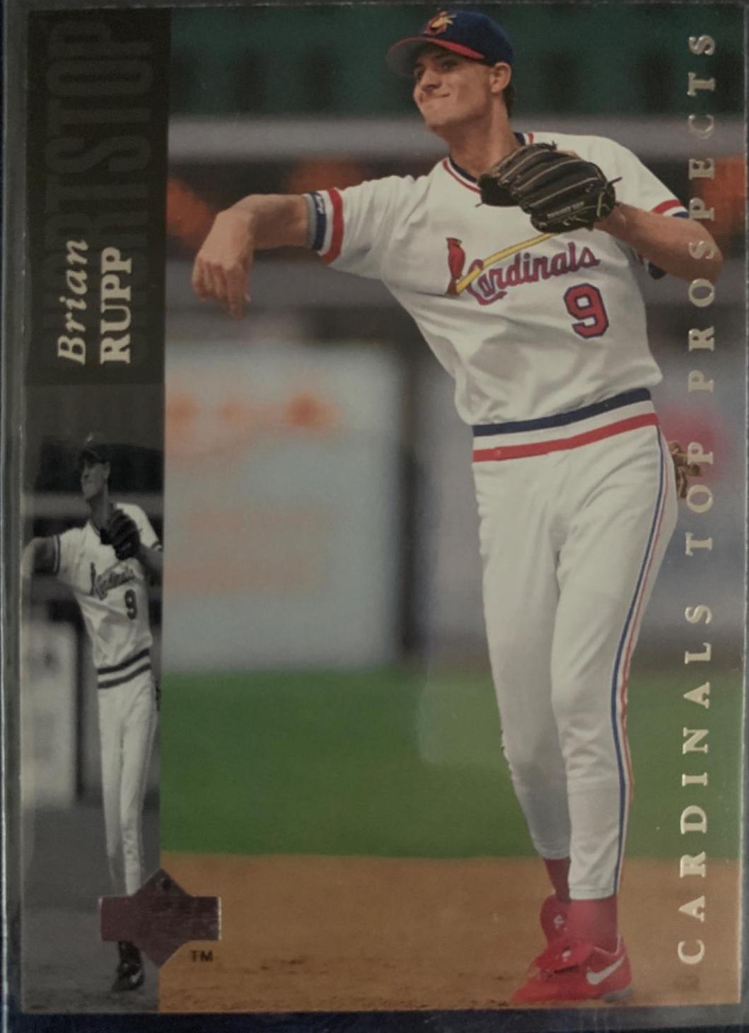 Brian Rupp #184 Baseball Cards 1994 Upper Deck Top Prospects