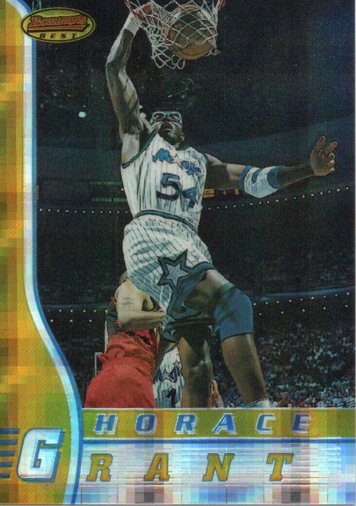 Horace Grant Atomic Refractor #5 Basketball Cards 1996 Bowman's Best