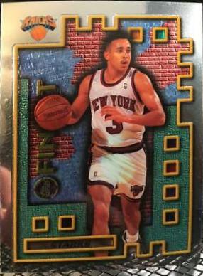 John Starks #M38 1995 Finest Mystery Basketball