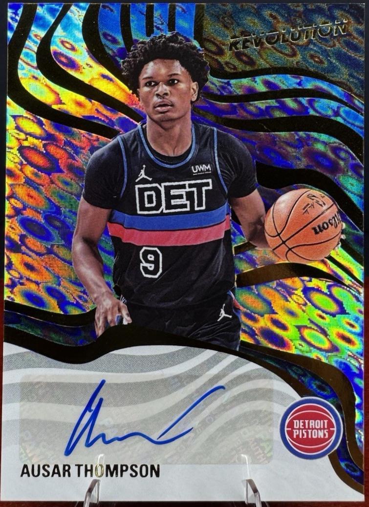 Ausar Thompson #RS-AUT 2024-25 Panini Revolution Basketball Revolution Signatures