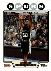David Robinson #179 Basketball Cards 2008 Topps Prices