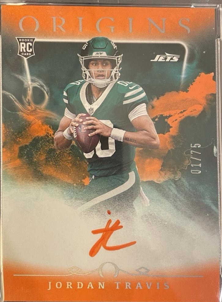 Jordan Travis #120 Football Cards 2024 Panini Origins Rookie Signature