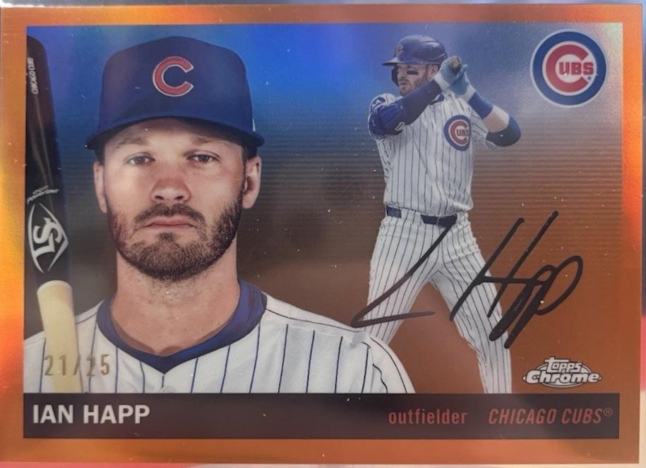 Ian Happ #80 2025 Topps Chrome Platinum Baseball