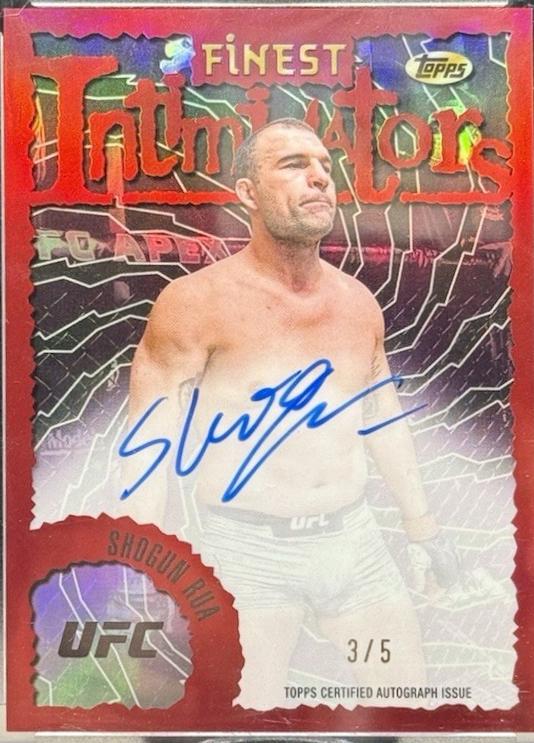 Shogun Rua [Red Refractor] #IA-SRA
