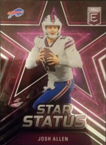 Josh Allen #4 Football Cards 2023 Panini Donruss Elite Star Status