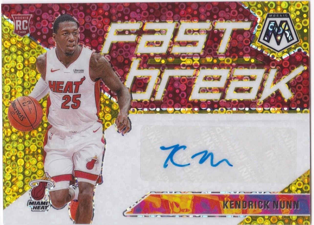 Kendrick Nunn [Gold] #FB-KDN