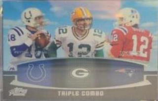 Peyton Manning, Aaron Rodgers, Tom Brady