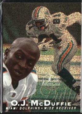 O.J. McDuffie #99 1997 Flair Showcase Football