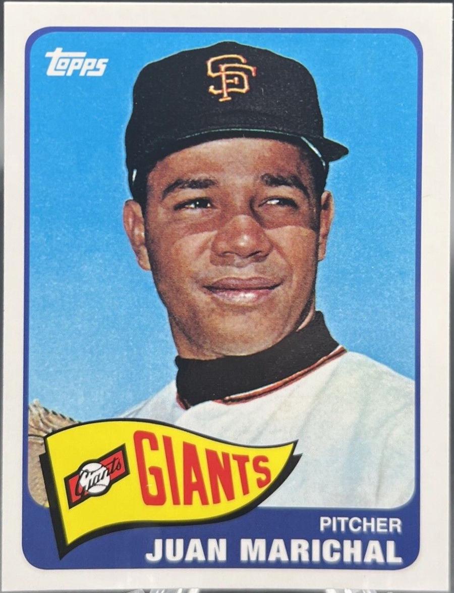Juan Marichal #50 Baseball Cards 2010 Topps Cards Your Mom Threw Out Original Back