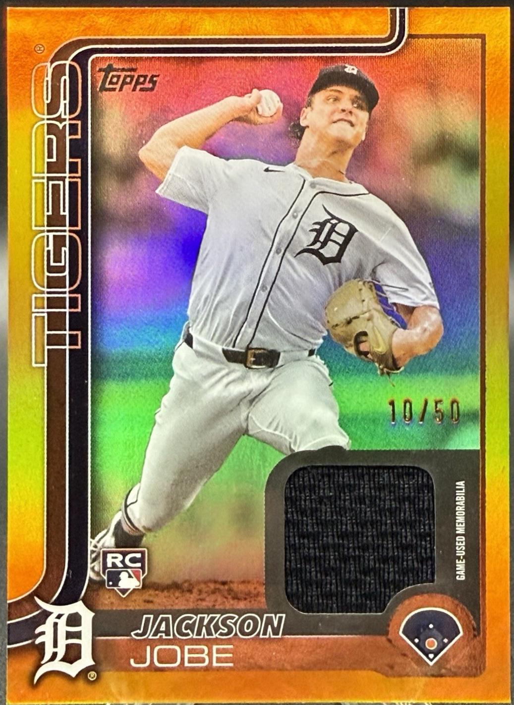 Jackson Jobe [Gold Rainbow Foil] #490