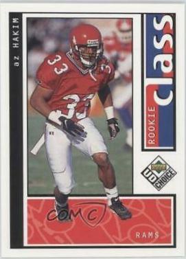Az Hakim #220 Football Cards 1998 Upper Deck UD Choice