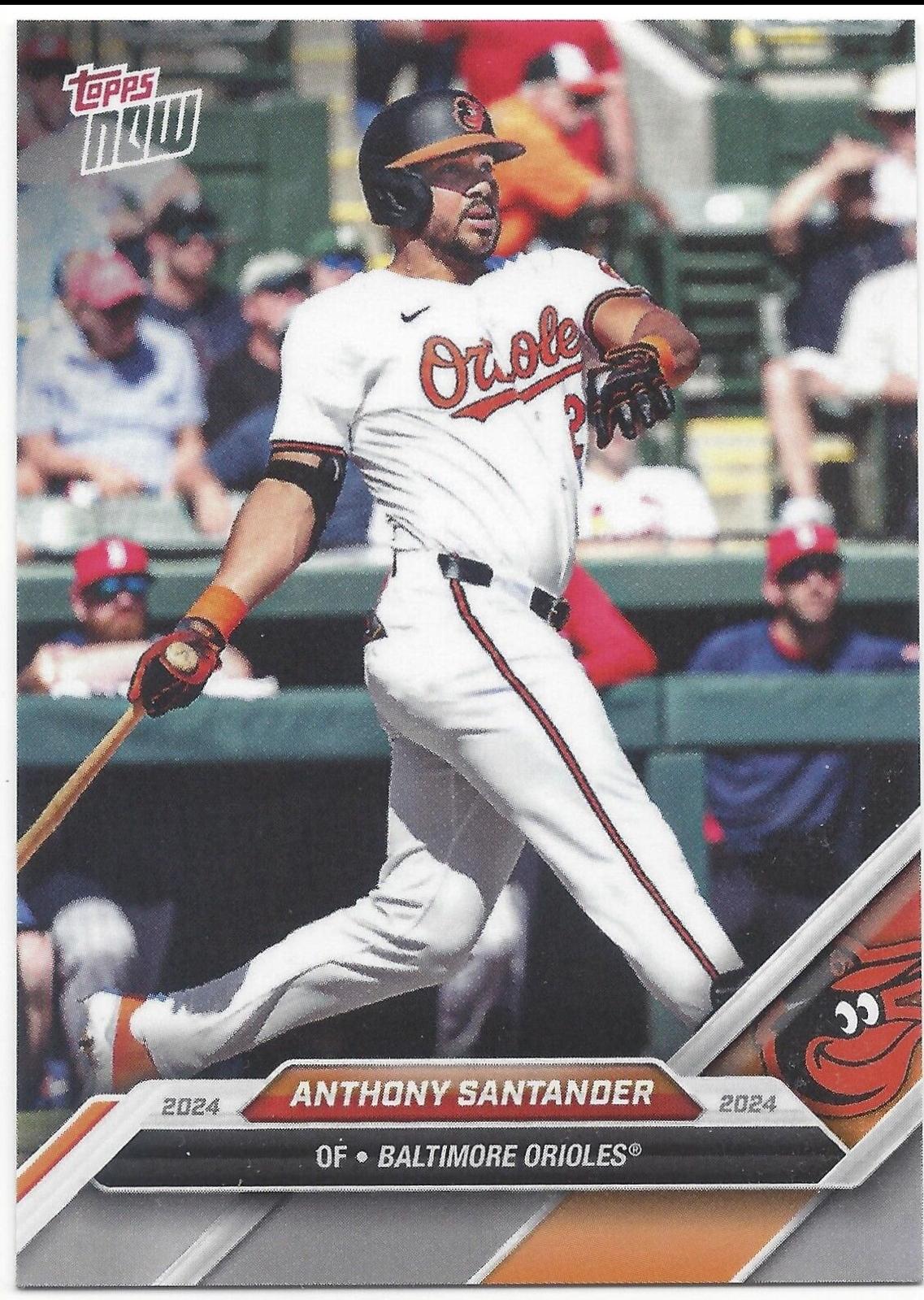 Anthony Santander #OD-5 2024 Topps Now Road To Opening Day Baseball