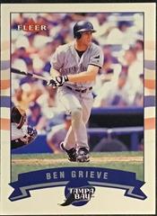 Ben Grieve #64 Baseball Cards 2002 Fleer Prices