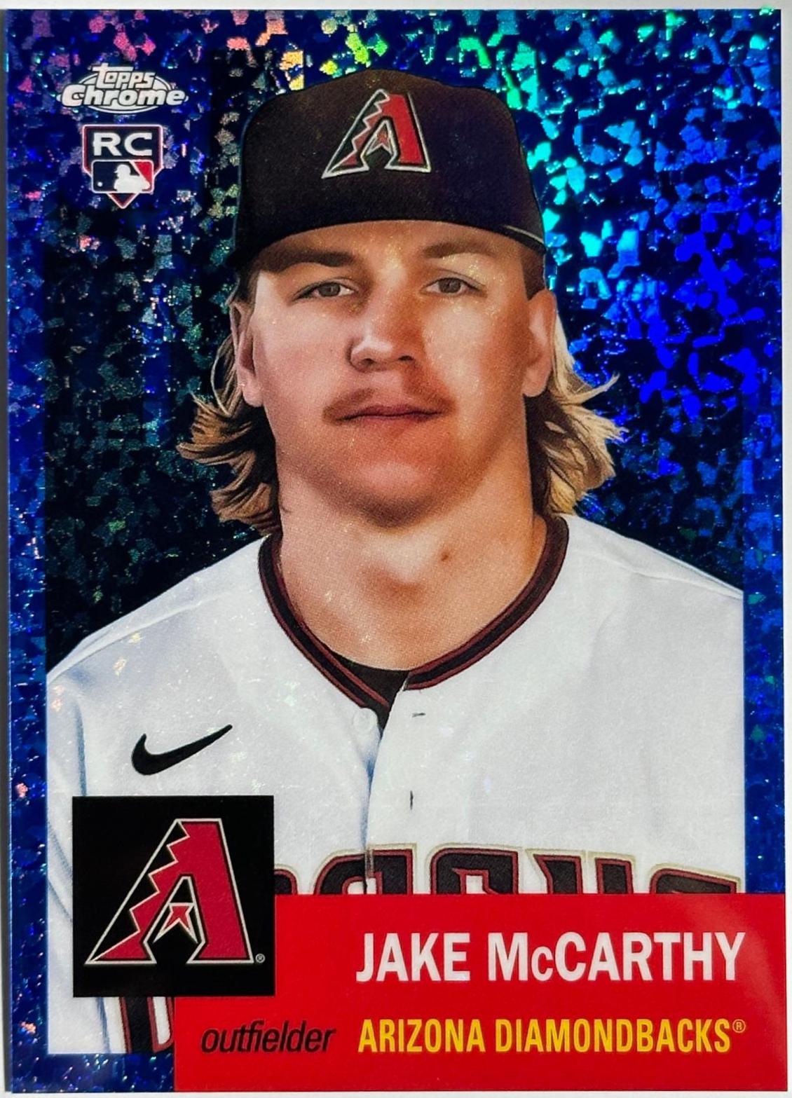 Jake McCarthy [Blue Mini-Diamond Refractor] #351