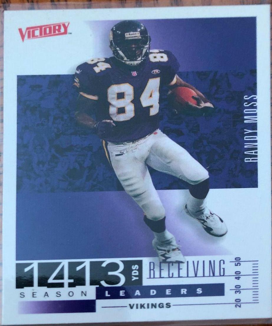 Randy Moss #198 2000 Upper Deck Victory Football