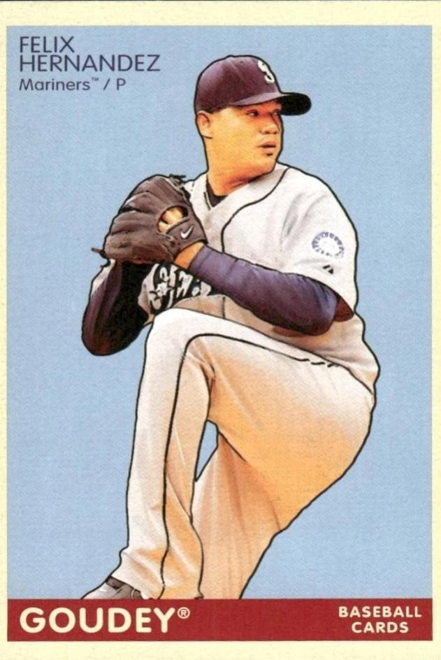 Felix Hernandez #175 2009 Upper Deck Goudey Baseball