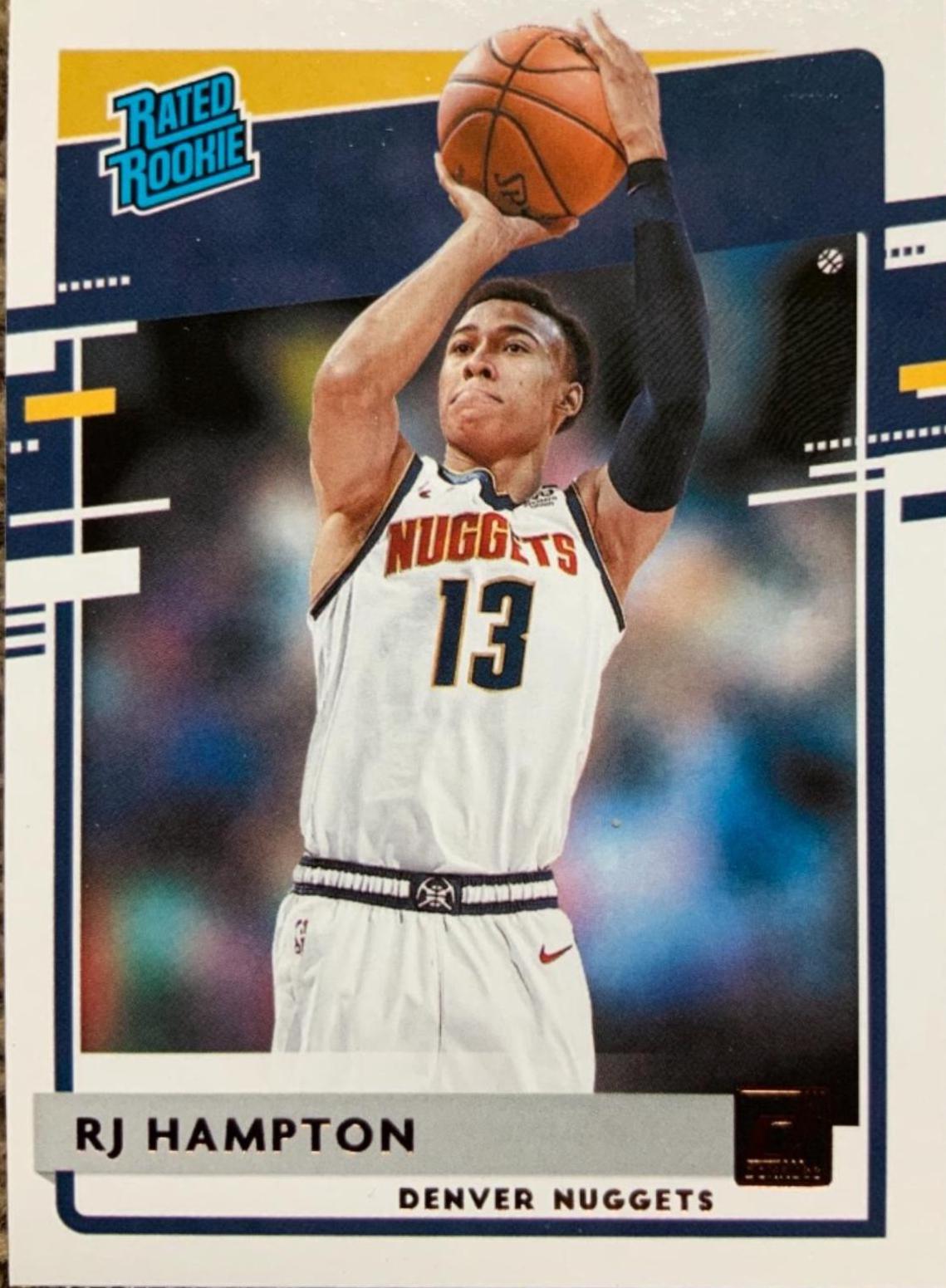 RJ Hampton #237 Basketball Cards 2020 Donruss