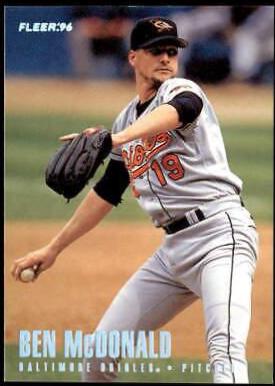 Ben McDonald #15 Baseball Cards 1996 Fleer