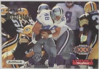 Daryl Johnston #36 Football Cards 1996 Skybox Impact