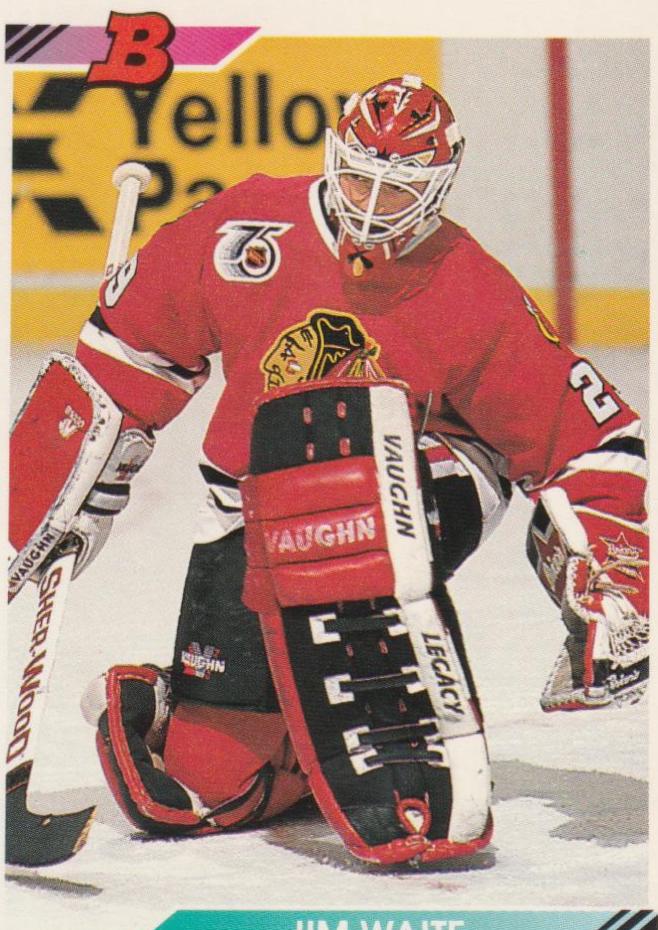 Jim Waite #120 Hockey Cards 1992 Bowman