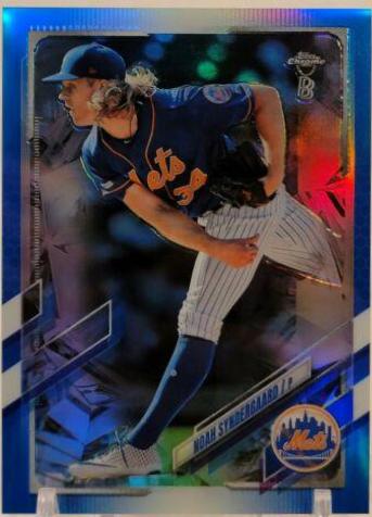 Noah Syndergaard [Blue Refractor] #35