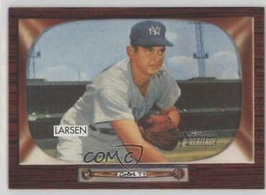 Don Larsen #67 Baseball Cards 2004 Bowman Heritage