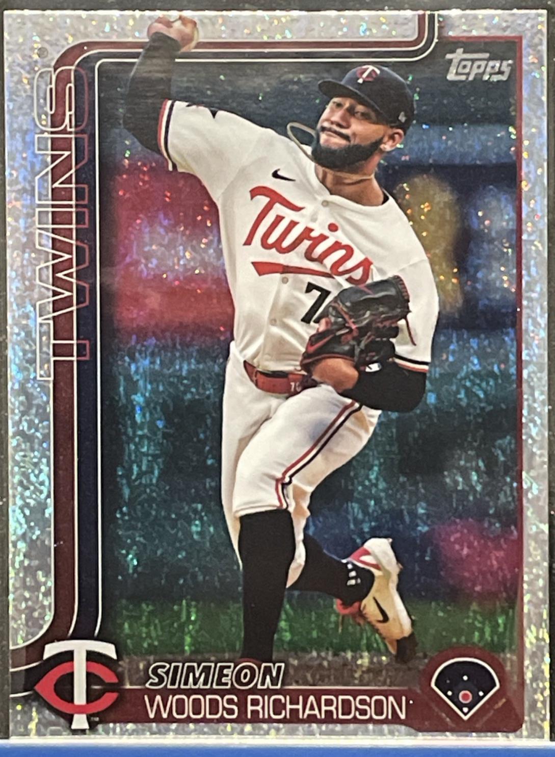 Simeon Woods Richardson [Silver Crackle Foilboard] #368