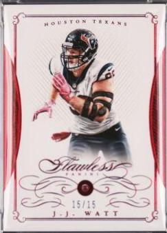 J.J. Watt #8 Football Cards 2015 Panini Flawless