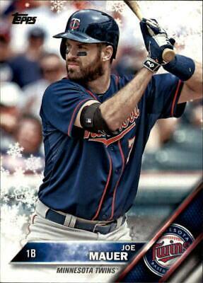 Joe Mauer #HMW107 Baseball Cards 2016 Topps Holiday