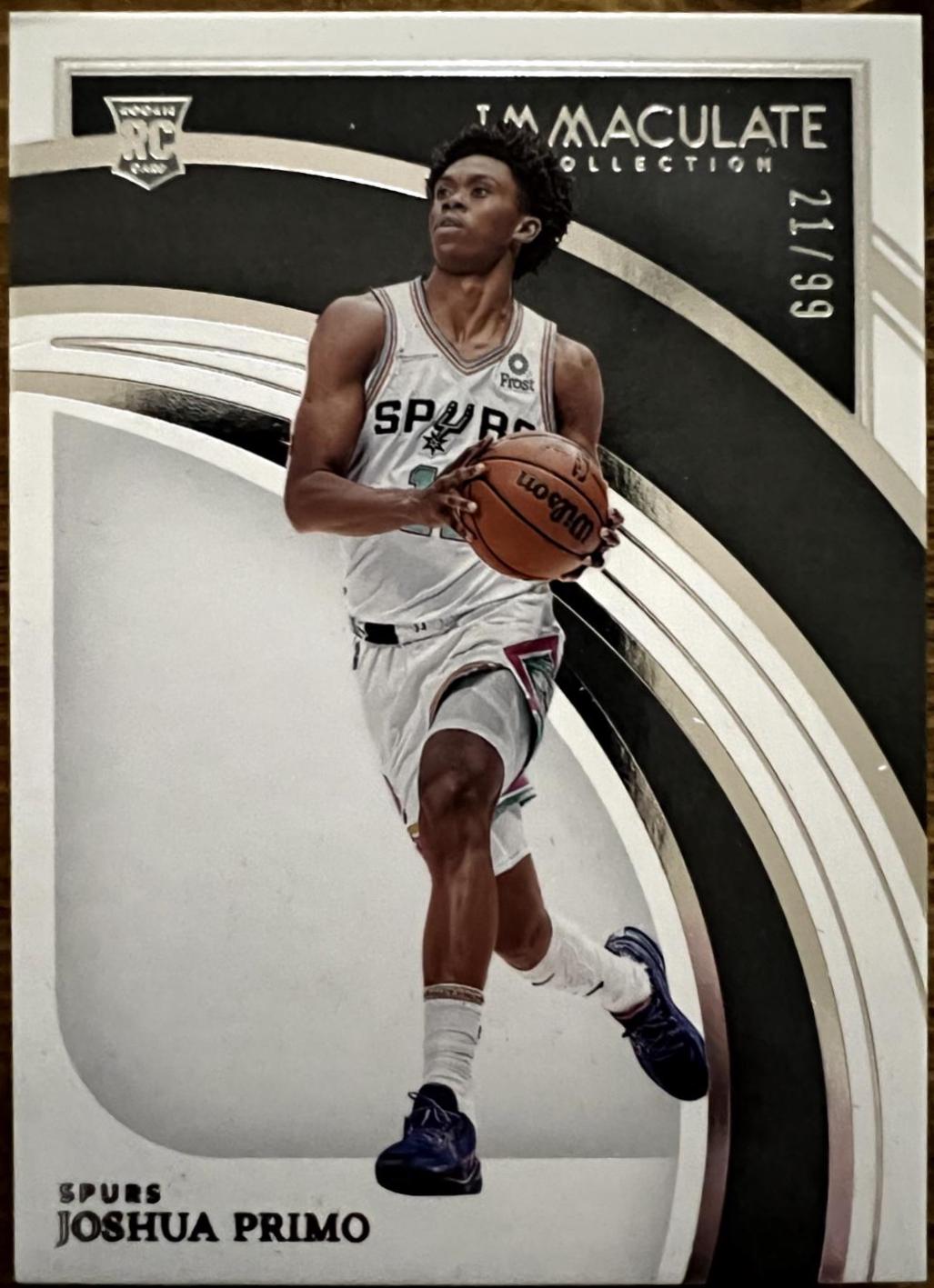 Joshua Primo #61 2021-22 Panini Immaculate Collection Basketball