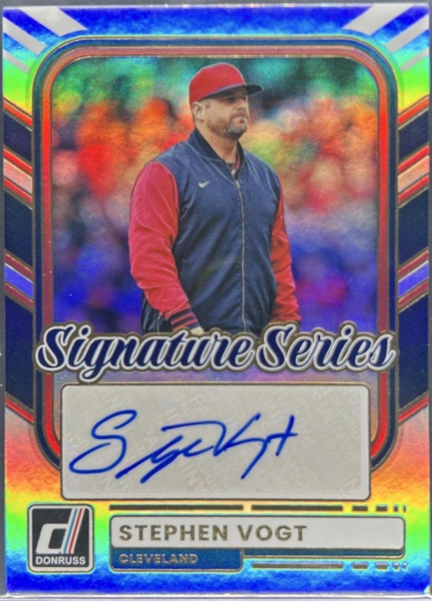 Stephen Vogt #SS-SV 2026 Panini Donruss Signature Series Baseball