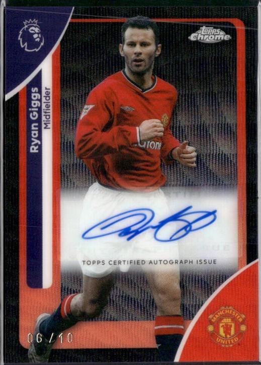 Ryan Giggs [Black Wave Refractor] #CA-GS