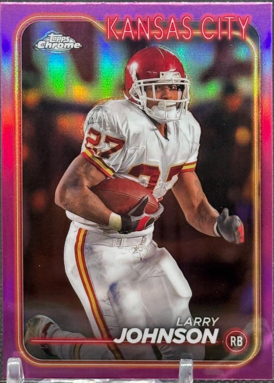 Larry Johnson [Pink Refractor] #99