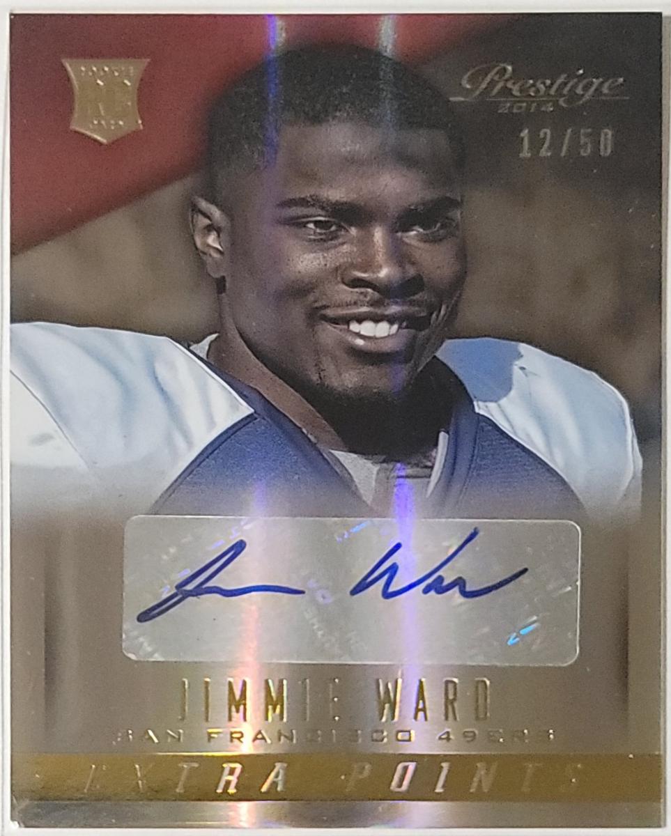 Jimmie Ward [Extra Points Gold Autograph] #298