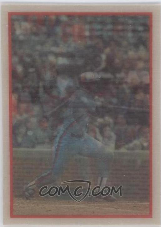Hubie Brooks #18 Baseball Cards 1987 Sportflics