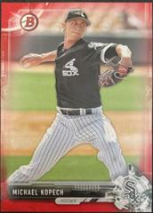 Michael Kopech [Red] #BD34 Baseball Cards 2017 Bowman Draft Prices