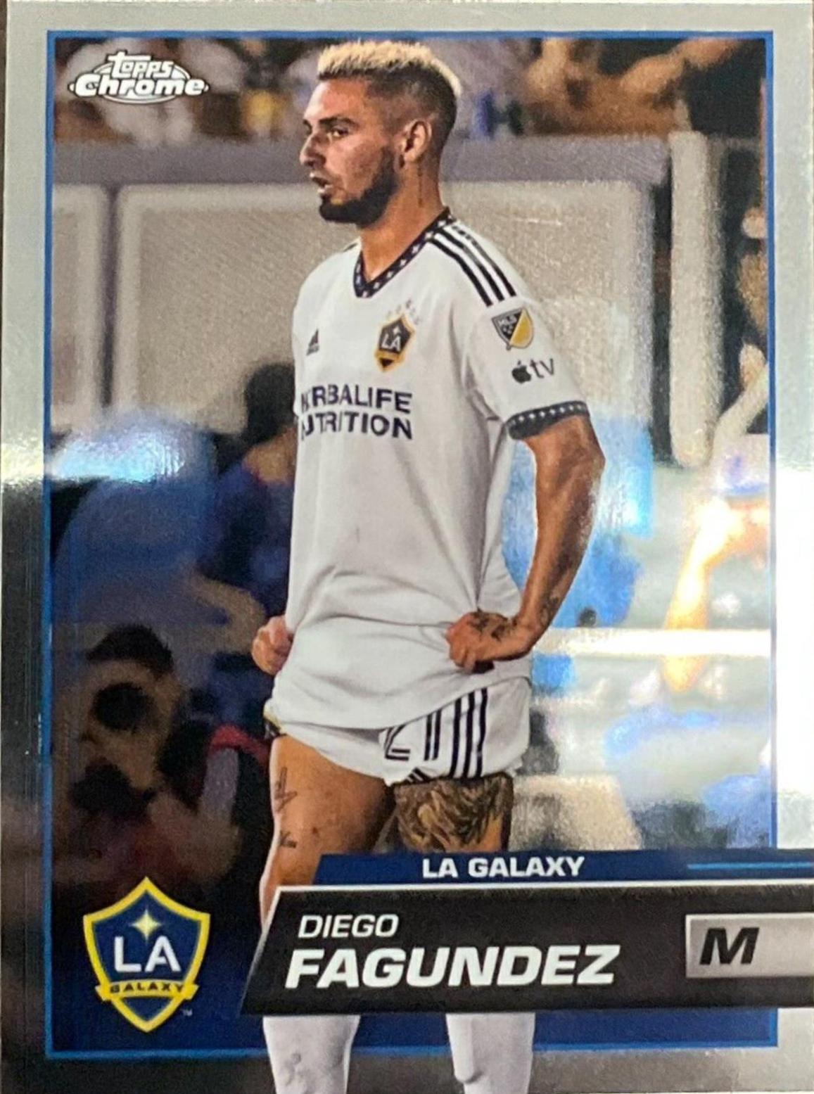 Diego Fagundez #189 2023 Topps Chrome MLS