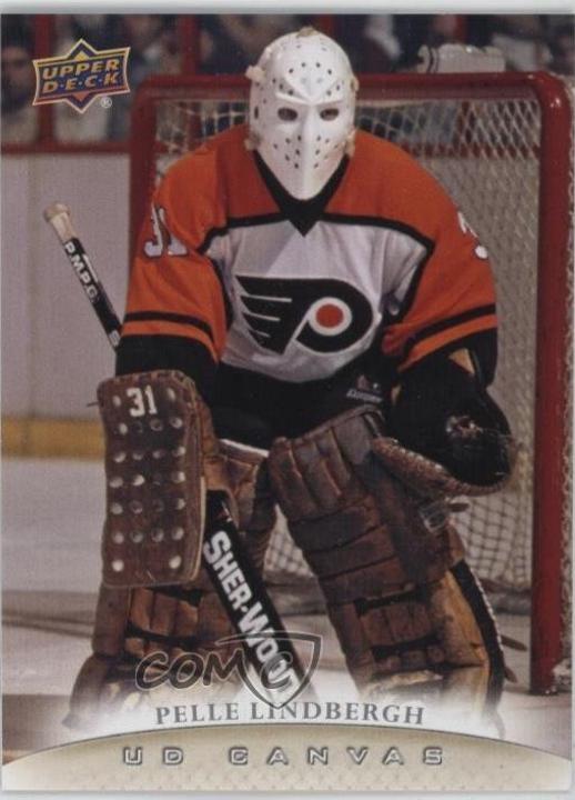 Pelle Lindbergh #C246 2011-12 Upper Deck Hockey UD Canvas