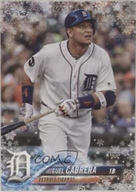 Miguel Cabrera [Metallic Snowflake] #HMW74