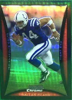 Dallas Clark #BC209 2008 Bowman Chrome Football
