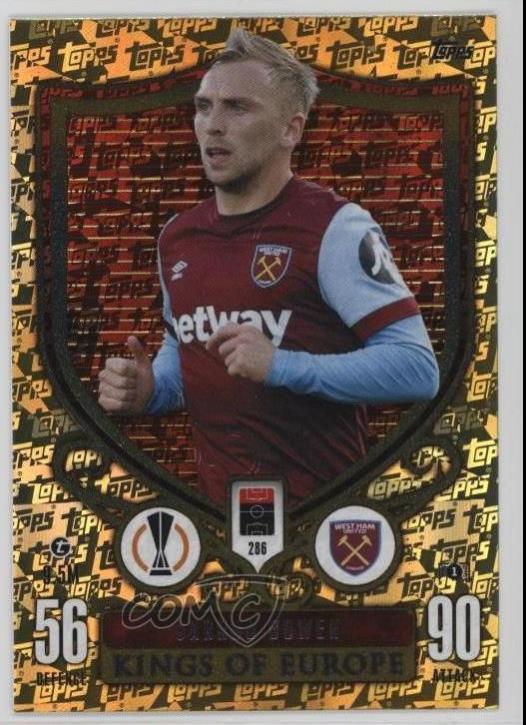 Jarrod Bowen #286 2023 Topps Match Attax Extra Soccer