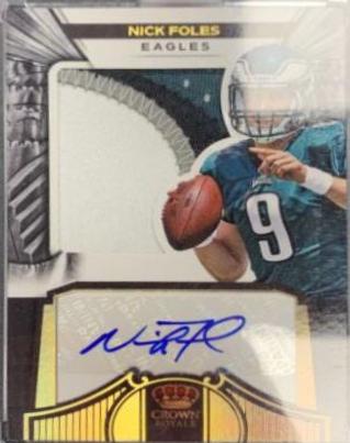 Nick Foles [Jersey Autograph Gold] #274