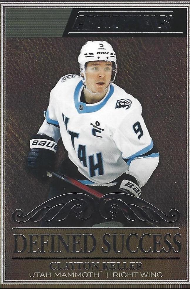 Clayton Keller #DS-28 2025-26 Upper Deck Credentials Hockey Defined Success