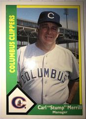Carl Merrill #25 Baseball Cards 1990 CMC Columbus Clippers Prices
